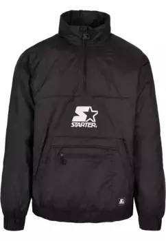 Ветровка Starter Black Label "Start Black Label Men's Starter Logo Windbreaker" (1 шт.), без капюшона, черный