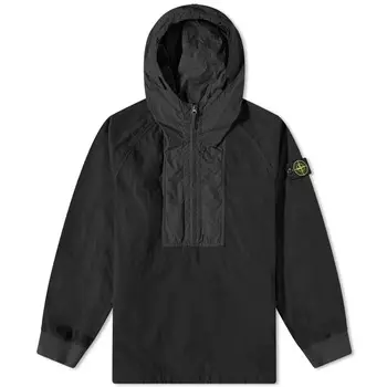 Ветровка Stone Island Mix Fabric Hype-tc Smock, черный