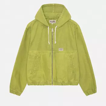 Ветровка Stussy Work Unisex, зеленый