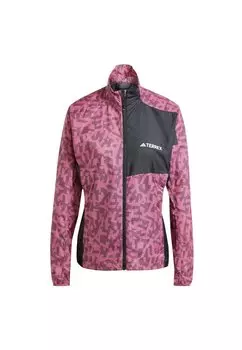 Ветровка Terrex Trail adidas Performance, розовый