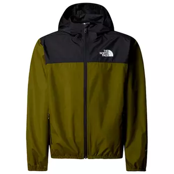 Ветровка The North Face Boy's Never Stop Hooded Windwall, цвет Forest Olive