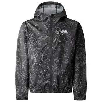 Ветровка The North Face Boy's Never Stop Hooded Windwall, цвет Asphalt Grey Bouldering