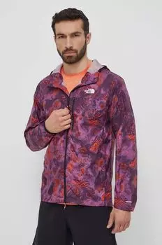 Ветровка The North Face, фиолетовый