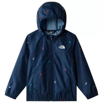 Ветровка The North Face Kid's Never Stop Hooded Windwall, цвет Summit Navy TNF Shadow