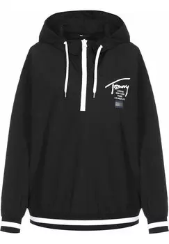 Ветровка Tommy Jeans, черный