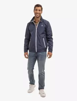 Ветровка U.S. Polo Assn.Stow Hood, синий