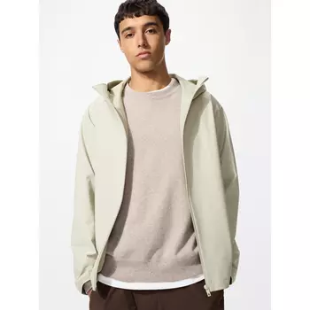 Ветровка Uniqlo Block Tech / 3D Cut, 31 бежевый