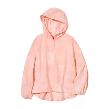 Ветровка Uniqlo Pocketable UV, розовый