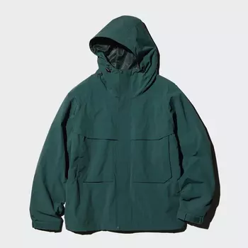 Ветровка Uniqlo Unisex, 58 темно-зеленый