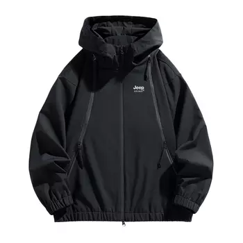 Ветровка унисекс для пешего туризма, ветро- и водоотталкивающая JEEP SPIRIT, Beige Apricot