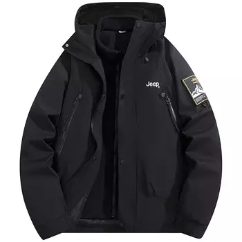 Ветровка унисекс Jeep, неоново-зеленый