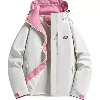 Ветровка унисекс JEEP SPIRIT, Knight Black/Liuding Yellow