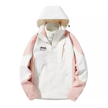 Ветровка унисекс JEEP SPIRIT, Pink Wine Red