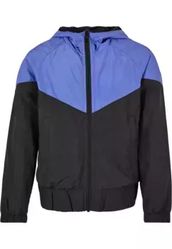 Ветровка URBAN CLASSICS " Urban Classics Women's Girls Arrow Windbreaker" (1 шт.), с капюшоном, фиолетовый