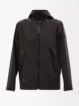 Ветровка viller из рипстопа Moncler, черный
