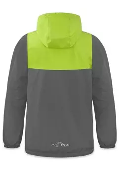 Ветровка WINTERJACKE SCHLUPFJACKE WASSERDICHTER ANORAK MIT REFLEKTOREN normani Outdoor Sports, серый