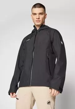 Ветровка водоотталкивающая Alto Light Hooded Jacket Men Mammut, черная