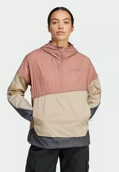 Ветровка XPLORIC ANORAK Adidas Terrex, коричневый