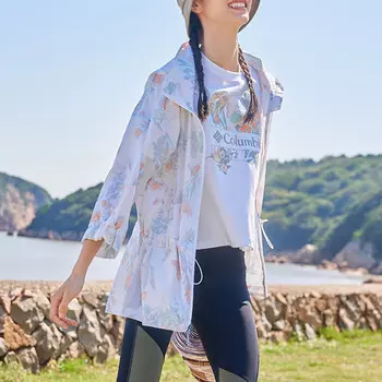 Ветровка женская белый Columbia