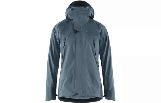 Ветровка женская Klattermusen, серовато-синий