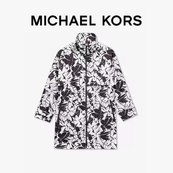Ветровка женская Michael Kors с принтом, черный / белый