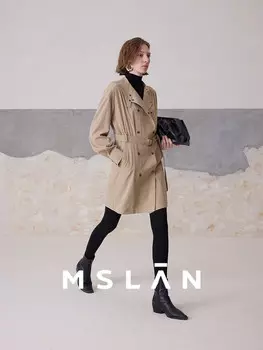 Ветровка женская Mslan весенняя, хаки