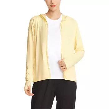 Ветровка женская ванильно-желтый Decathlon