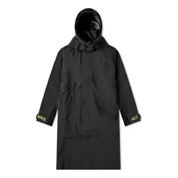 Ветровки lab acg gore tex ветрозащитная куртка с капюшоном Nike, черный