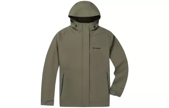 Ветровки женские армейские зеленый Columbia