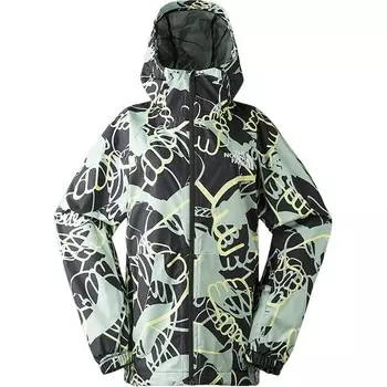 Ветровки женские черный/зеленый The North Face