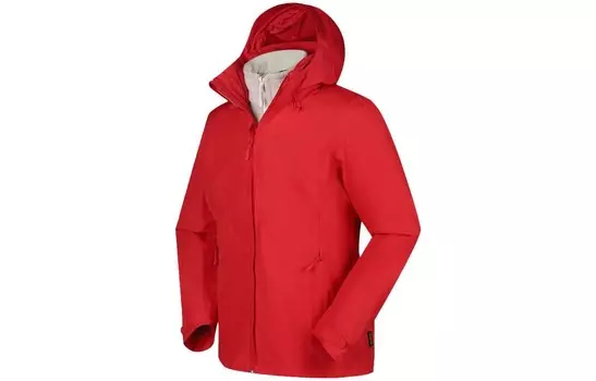 Ветровки женские Jack Wolfskin, цвет Flame Red 2590