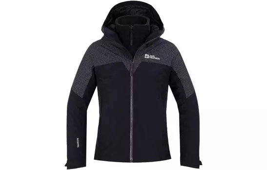 Ветровки женские Jack Wolfskin, цвет Grape purple/black /6696