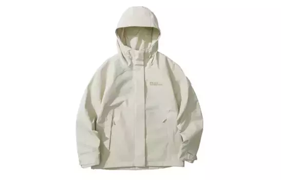 Ветровки женские Jack Wolfskin, цвет Seal White/A0029
