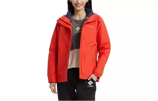 Ветровки женские красный Columbia