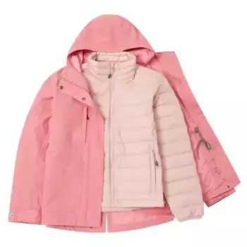 Ветровки женские розовый Columbia, розовый