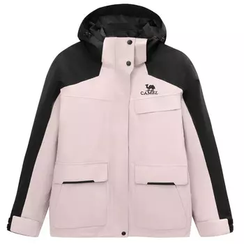 Ветровки женские всепогодные Camel, цвет Phantom Black/Eggplant Purple