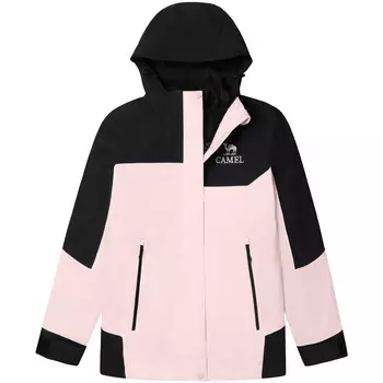 Ветровки женские всепогодные Camel, цвет Warm White/Phantom Black
