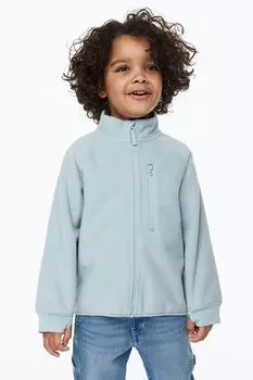 Ветрозащитная флисовая куртка THERMOLITE H&M, светло-бирюзовый