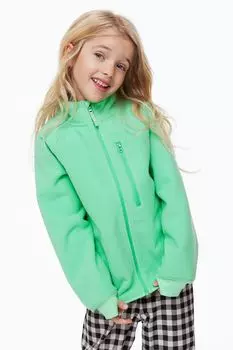 Ветрозащитная флисовая куртка THERMOLITE H&M, светло-зеленый