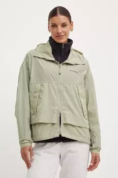 Ветрозащитная куртка Columbia TERREXParacutie, зеленый