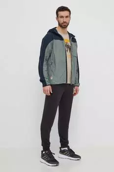 Ветрозащитная куртка High Coast Fjallraven, зеленый