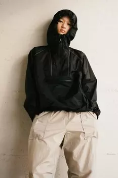 Ветрозащитная куртка x and wander ZARA, темно-синий