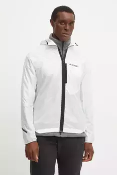 Ветрозащитная куртка Xperior Light Windweave adidas TERREX, белый