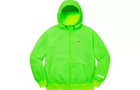 Ветрозащитная толстовка с капюшоном на молнии FW22 Supreme, Olive Plaid Camouflage