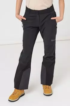 Ветрозащитные походные брюки Alpspitze Jack Wolfskin, черный