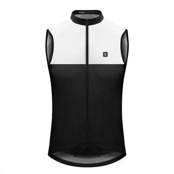 Ветрозащитный велосипедный жилет V1 Copenhagen SIROKO, черно-белый