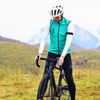 Ветрозащитный жилет для занятий спортом на открытом воздухе Mountainpeak, повседневная дышащая куртка, весенне-летняя куртка-жилет синего цвета, S-3XL