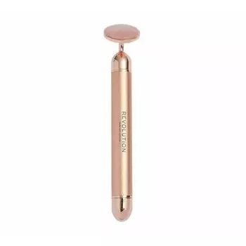 Вибрационный ролик для лица Revolution Skincare с розовым кварцем