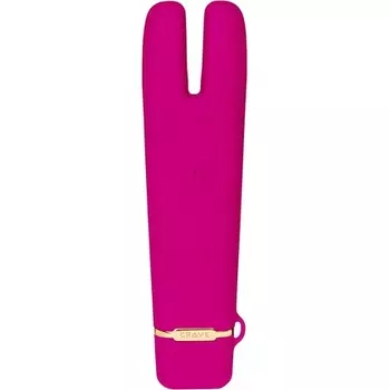 Вибратор Crave Duet Flex Розовый