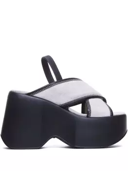 Vic Matie босоножки на платформе, белый